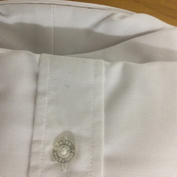 Pennington Bailes Shirt Button Front Long Sleeve Men Color White  Size XL - Picture 10 of 11